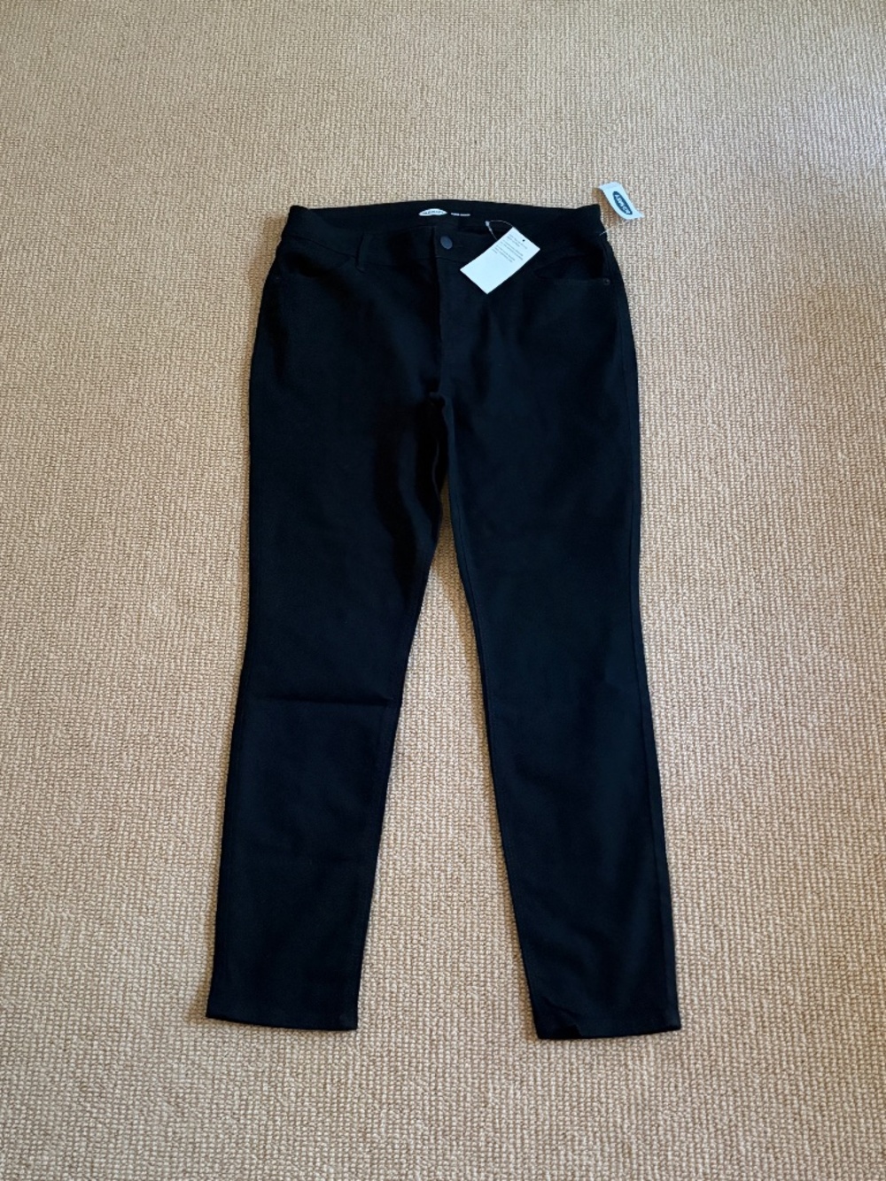 Women's Old Navy Super Skinny Black Jeans, Size 10 Short NWT